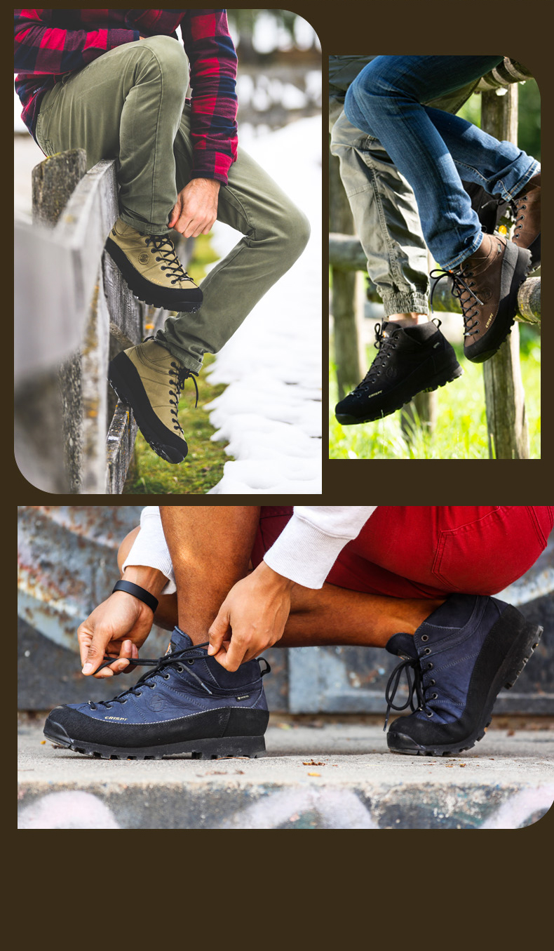 crispi monaco摩纳哥意大利户外男女款防水登山徒步鞋-monaco tinn