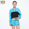 HOII/后益 女款拼接运动缩口帽T防晒外套[D类] 商品缩略图2