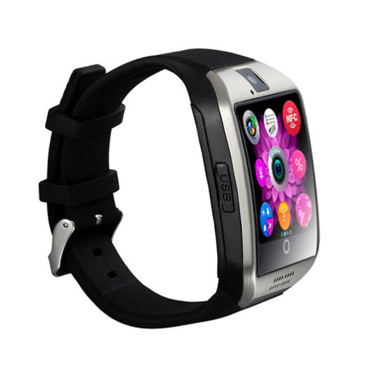 【智能手表】Q18智能手表蓝牙插卡拍照智能穿戴高端弧形曲屏时尚手表 商品图4