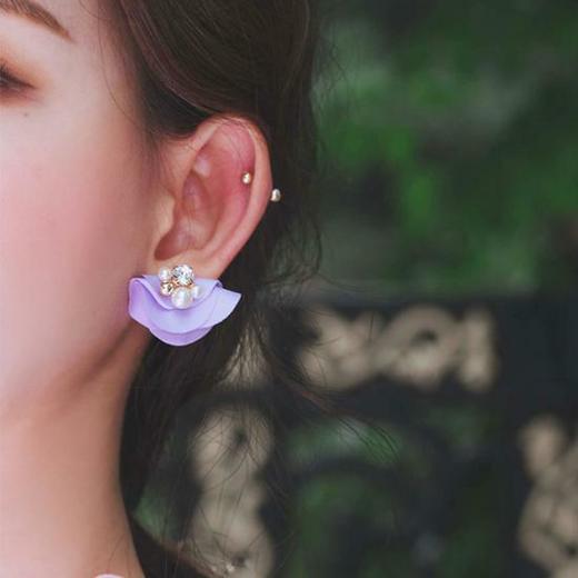韩国Wingbling像翅膀一样的耳环紫罗兰的耳环Olive YoungJPY带授权招加盟代理 商品图1