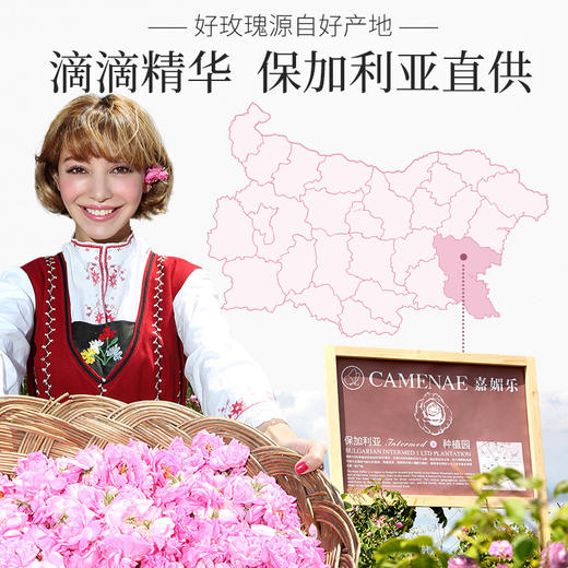 嘉媚乐（CAMENAE）玫瑰心宠润养精华乳液120ml/霜50g 商品图2