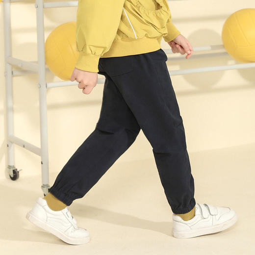 【弹力精纺棉】mettekids童装仙人掌印花休闲长裤男女童运动裤子 商品图3