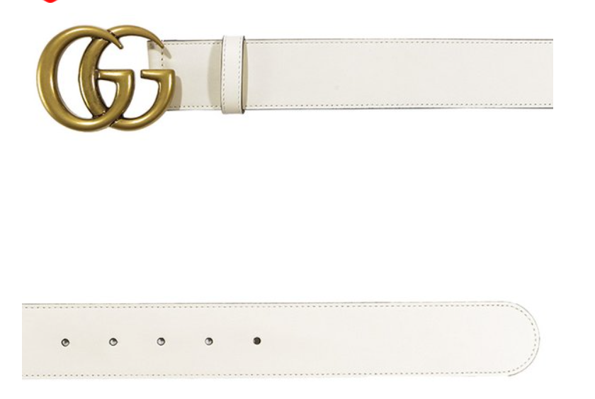 奥莱[Gucci]（400593 AP00T 9022）女士双G皮带19FWJPY带授权招加盟代理