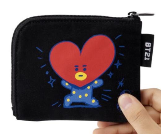 韩国 可爱 Line Friends BT21 TATA卡袋JPY带授权招加盟代理 商品图0