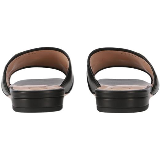 奥莱[Gucci]（623111 1RH00 1000）马衔扣女士拖鞋20SSJPY带授权招加盟代理 商品图4