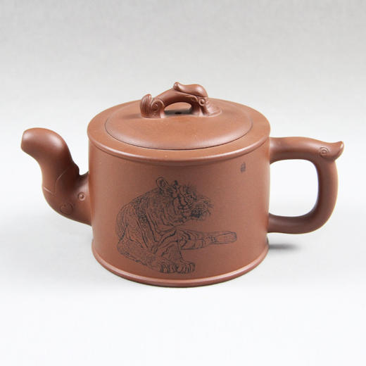 冯大中款紫砂壶 伏虎草堂 商品图0