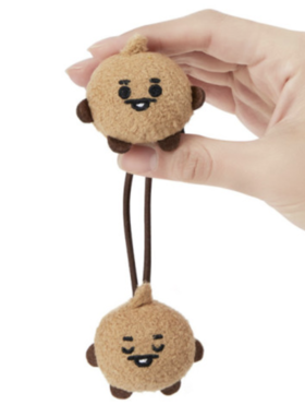 韩国 可爱 Line Friends BT21 SHOOKY BABY娃娃发带JPY带授权招加盟代理