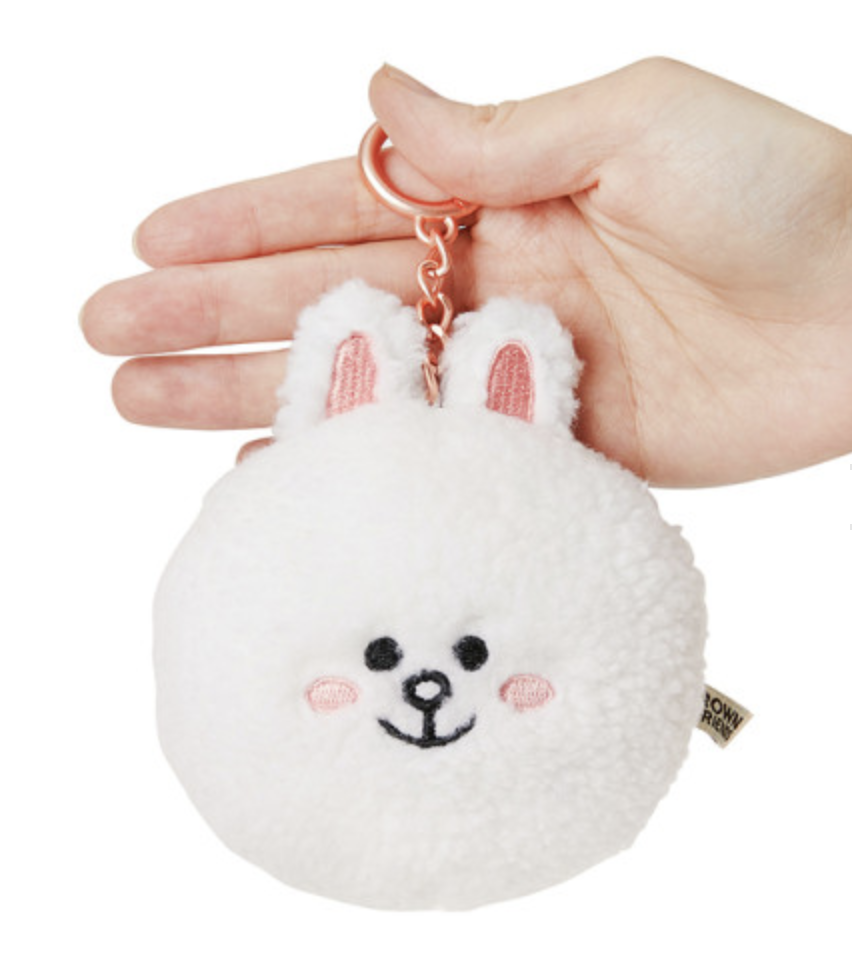 韩国 可爱 Line Friends Cony小册子镜子包魅力JPY带授权招加盟代理