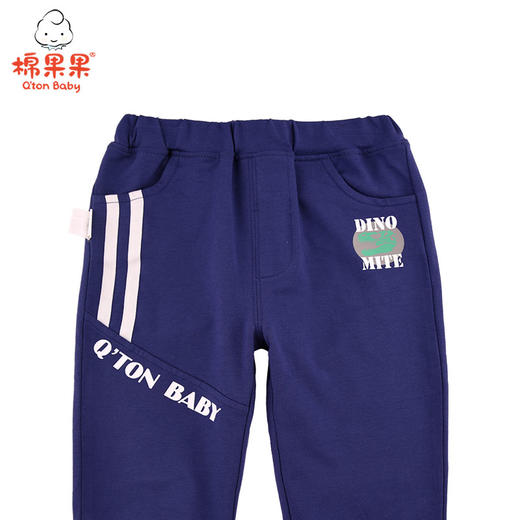 棉果果夏季男童小毛圈运动九分裤M212200221267 商品图1