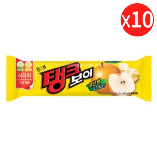 【捆绑】海太 雪梨味棒冰120g*10【묶음】해태 탱크보이배120g*10 商品图0