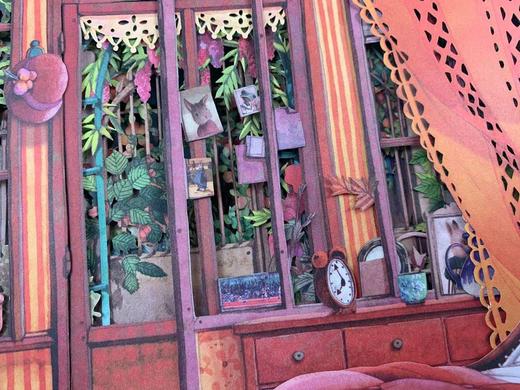 《我等你》全激光纸雕绘本立体书，法国绘本天后海贝尔精彩巨制~ 商品图6