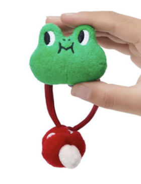 韩国 可爱 Line Friends Leonard_蘑菇娃娃发带JPY带授权招加盟代理