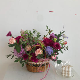 紫色田园 · 花篮