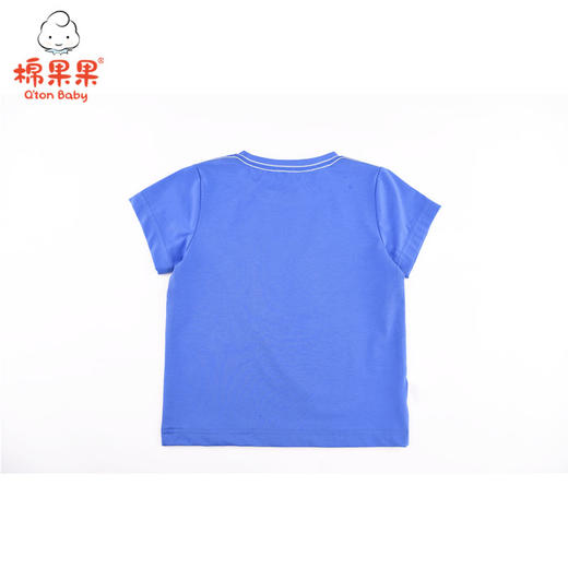 棉果果夏季男童氨棉汗布套头T恤M212140221326 商品图2
