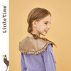 littletime童装荷叶边拼接小披肩 2021春装新款系带可搭假领子 商品缩略图3