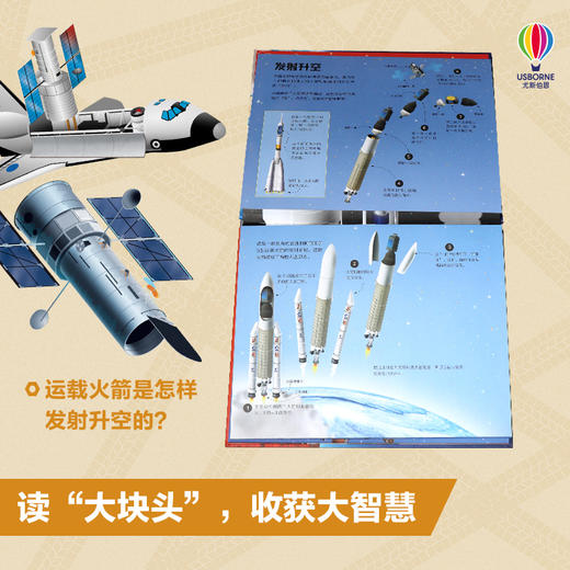大块头科普图画书 巨型航天器 商品图3