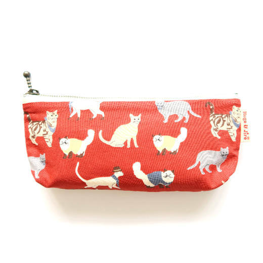 HUJI祤集笔袋插画猫猫们 商品图0