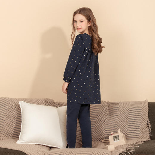 【童装抗菌家居服】儿童装家居服套装女童长袖春季新款睡衣裤 商品图4