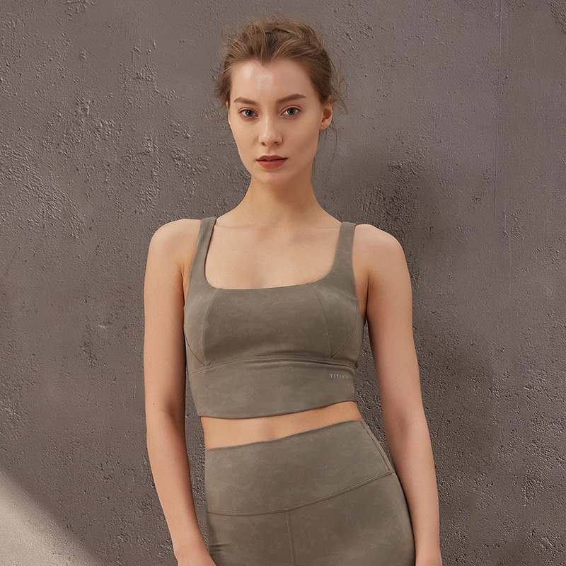 TITIKA ACTIVE 2021运动健身背心瑜珈带胸垫文胸吸汗速干内衣120T30720