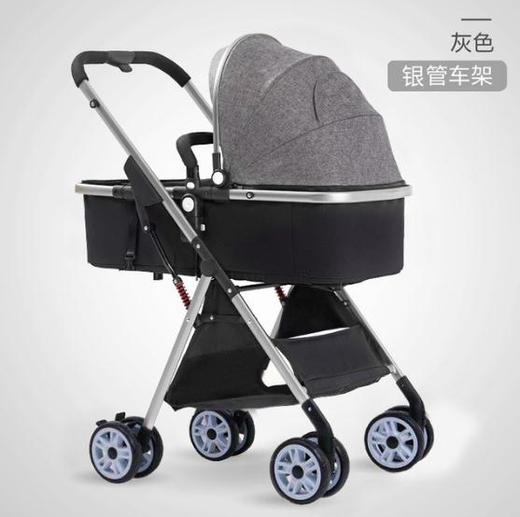 【婴儿车】高景观婴儿推车可坐可躺轻便折叠四轮避震伞车宝宝01-3岁小孩童车 商品图6
