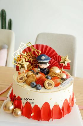 「男士」喜庆警察款