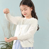 【棉+蚕丝针织外套】童装镂空针织开衫女童春新款短毛衣外套 商品缩略图3