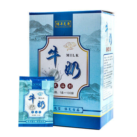 【免费试用】牛奶沐足剂1袋 柏年足康 泡脚液 醋疗泡脚水 足浴醋 醋 商品图1