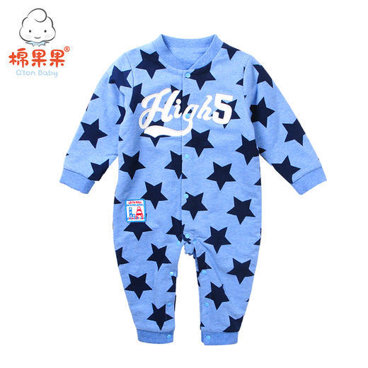 棉果果春秋男童对开连体衣M312722218475 商品图1