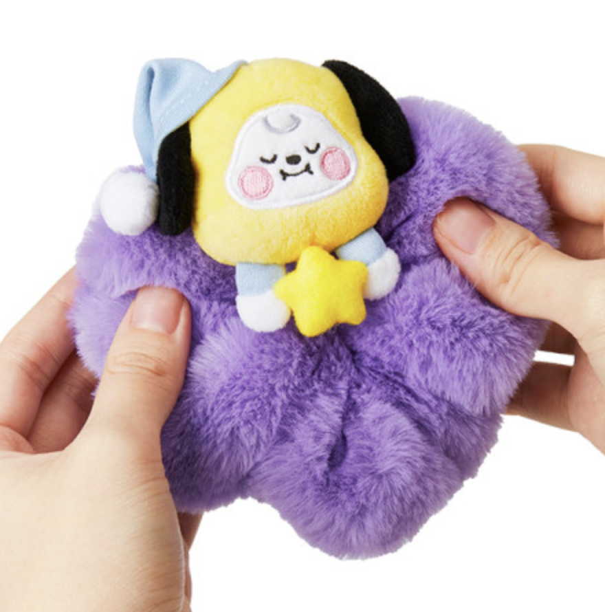 韩国 可爱 Line Friends BT21 CHIMMY BABY娃娃发夹梦之宝贝JPY带授权招加盟代理