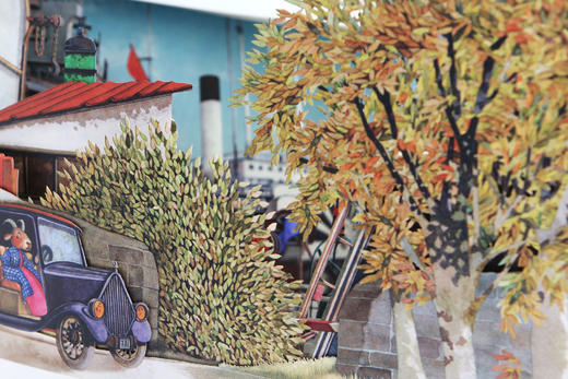 《我等你》全激光纸雕绘本立体书，法国绘本天后海贝尔精彩巨制~ 商品图3