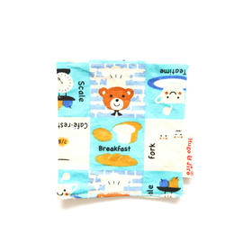 HUJI祤集杯垫插画厨房小熊