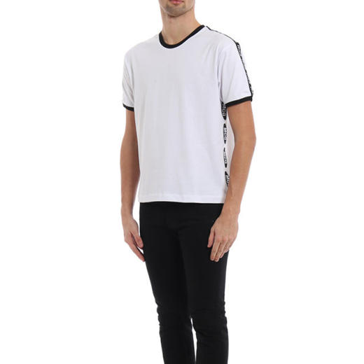 MCQ 男士棉质T恤 圆领 白色 524143 RMT40 9000 商品图3