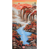 侯志明《鸿运当头》68*138cm 山水竖幅作品 玄关/客厅挂画 商品缩略图1