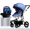 【婴儿车】高景观婴儿手推车可坐躺四轮避震折叠双向bb宝宝儿童婴儿车 商品缩略图2