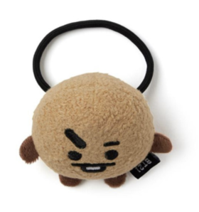 韩国 可爱 Line Friends BT21 SHOOKY说谎娃娃发带JPY带授权招加盟代理