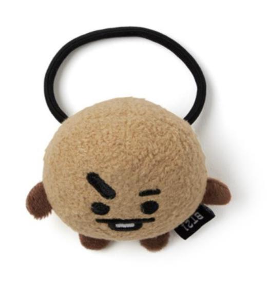 韩国 可爱 Line Friends BT21 SHOOKY说谎娃娃发带JPY带授权招加盟代理 商品图0