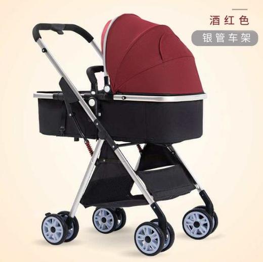 【婴儿车】高景观婴儿推车可坐可躺轻便折叠四轮避震伞车宝宝01-3岁小孩童车 商品图4