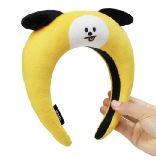 韩国 可爱 LINE FRIENDS BT21 CHIMMY娃娃脸头带JPY带授权招加盟代理 商品图0