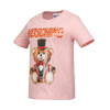 MOSCHINO 莫斯奇诺 圣诞熊 字母图案 女士短袖T恤 粉色 0708 0540 3224 商品缩略图1