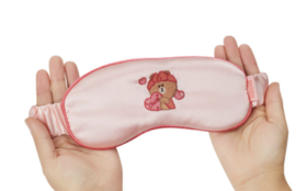 韩国 可爱 Line Friends Choco取消装箱睡眠眼罩JPY带授权招加盟代理