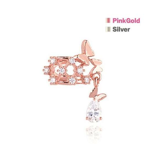 韩国Wingbling翼形蝴蝶蝴蝶华尔兹锁骨耳套Olive YoungJPY带授权招加盟代理 商品图1