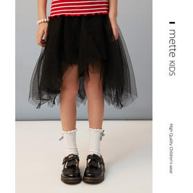 【不对称设计，内搭衬布】童装多层网纱裙女童不规则短裙公主蓬蓬裙子