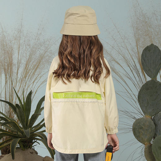 【防水防风】mettekids童装九分袖风衣短款男女童春季新款短外套 商品图4