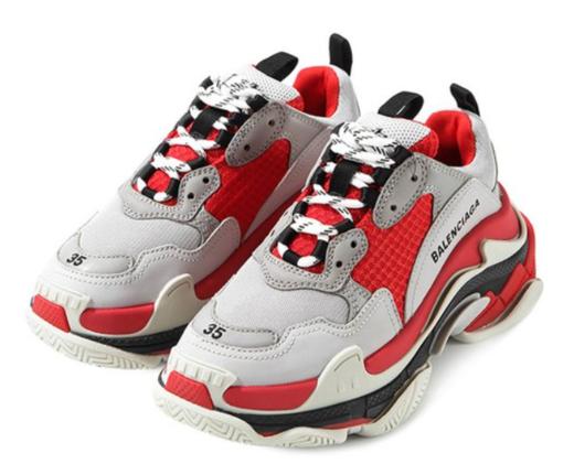 奥莱巴黎世家（524039 W09OH 6495）女士Triple S运动鞋19FWJPY带授权招加盟代理 商品图0