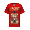 MOSCHINO COUTURE 莫斯奇诺 圣诞熊女士T恤 字母图案 红色 0702 0540 3115 商品缩略图0