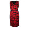 【伯妮斯茵】171S028--红色连衣裙-- 世界第八大奇迹-伊斯塔尔门（窗棱）--《两河文明》 商品缩略图4