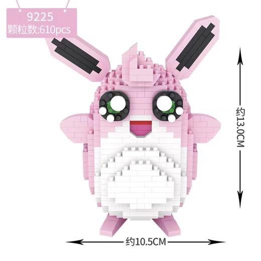 俐智微钻大方盒系列儿童盲盒拼装积木动漫 商品图5