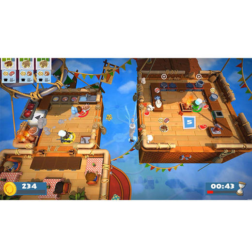 【供享租借】任天堂Switch游戏卡煮糊了1+2 商品图2