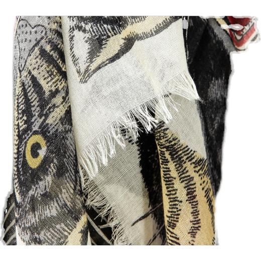 奥莱[Gucci]（476502 3G167 9200）女士围巾JPY带授权招加盟代理 商品图4