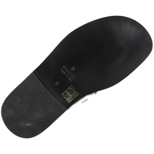 奥莱[Gucci]（498698 A4HD0 1000）男士GG凉鞋20FWJPY带授权招加盟代理 商品图4